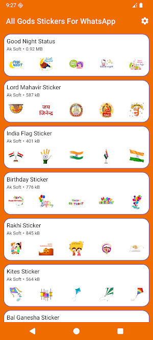 All Gods Stickers For WhatsApp Screenshot 3