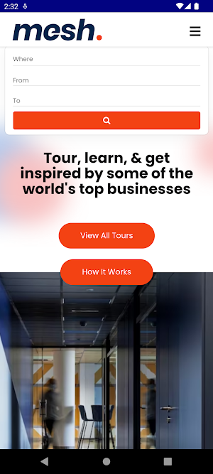 Mesh Tours Screenshot 1
