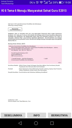 Kl 6 Tema 6 Menuju Masyarakat Sehat Guru E2015 Screenshot 1