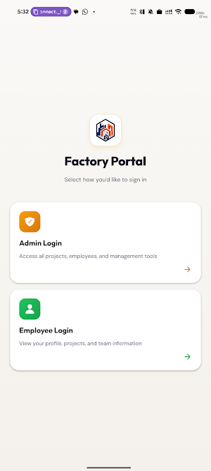 FactoryPortal Screenshot 0