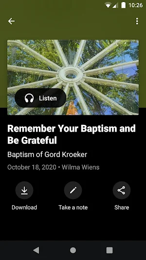 Grace Bible Church on Oakwood Screenshot 2