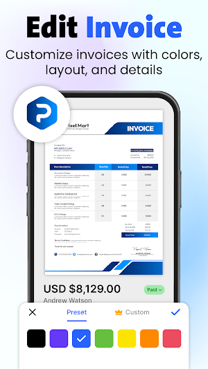 AI Invoice Maker・Receipt Maker Screenshot 1