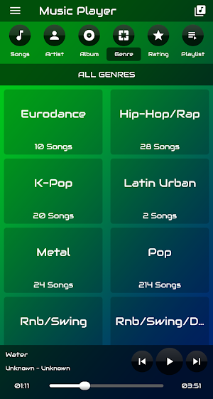 Mixoomy - Music Player Screenshot 2