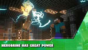Herobrine Addon mods for MCPE Screenshot 2