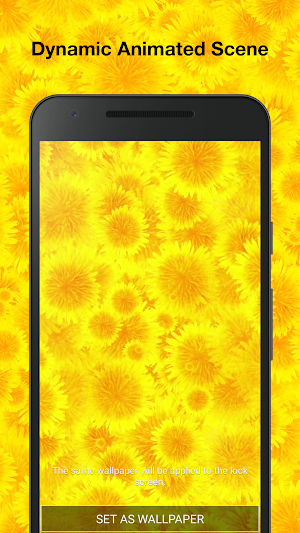 Dandelion Live Wallpaper Screenshot 1