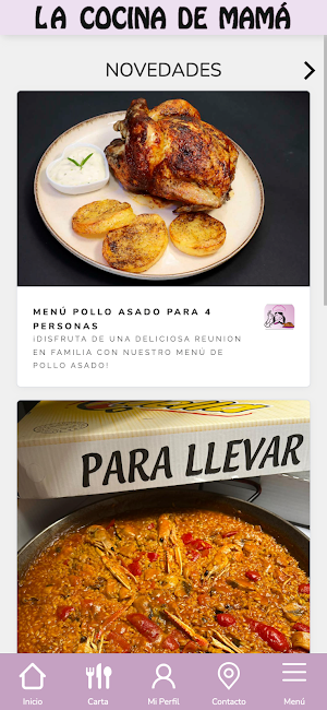 La cocina de Mamá Screenshot 0