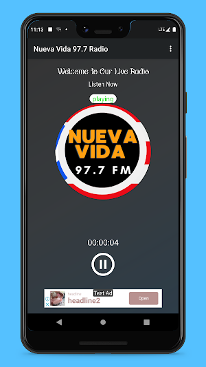 Nueva Vida 97.7 FM Radio Screenshot 2