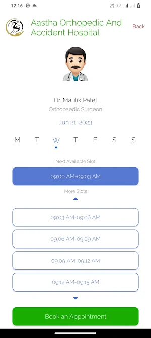 Aastha Orthopedic Hospital Screenshot 3