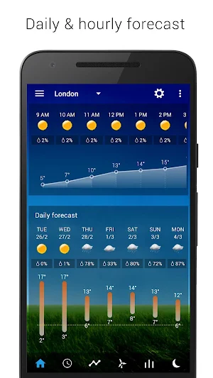 3D Sense Clock & Weather Screenshot 2