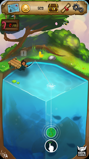 Rule with an Iron Fish: A Pirate Fishing RPG Screenshot 2