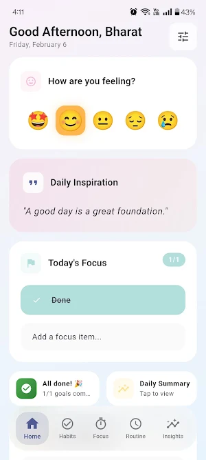 Habit Tracker: Daily Planner Screenshot 0