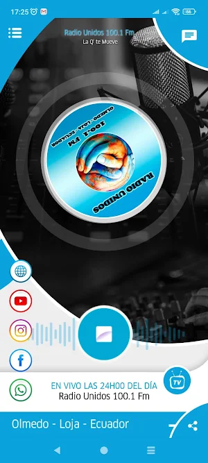 Radio unidos 100.1 fm Screenshot 1