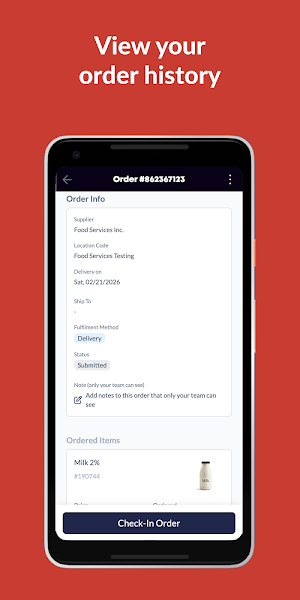 Food Services Inc. Screenshot 3