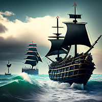 Pirate Ship Caribbean Treasure