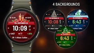 VF01 Christmas Watch Face Screenshot 1
