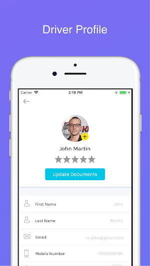 Hire Me - Taxi app for Drivers Screenshot 2