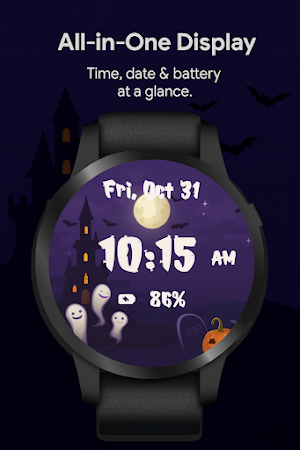 Halloween Pumpkin WatchFace Screenshot 2