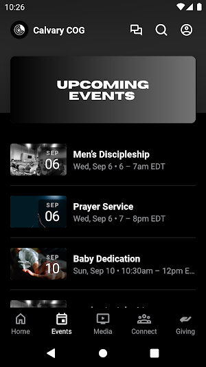 Calvary Church Upstate Screenshot 1