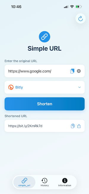 Simple URL - Short Links Screenshot 1