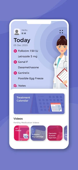 ReUnite Fertility App Screenshot 1