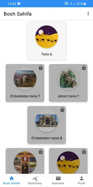Tarix Test Screenshot 1