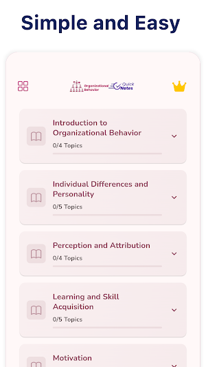 Organizational Behavior Screenshot 3