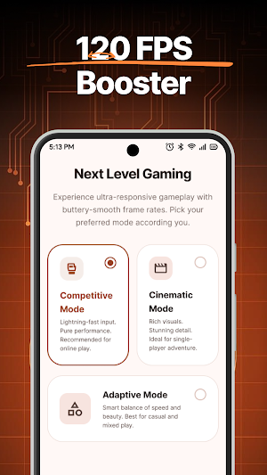 TurboX: 120 FPS Game Booster Screenshot 3