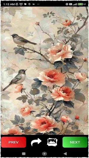 Vintage Floral Wallpapers Screenshot 2
