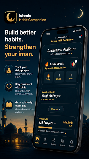 Islamic Habit: Salah & Dhikr Screenshot 0