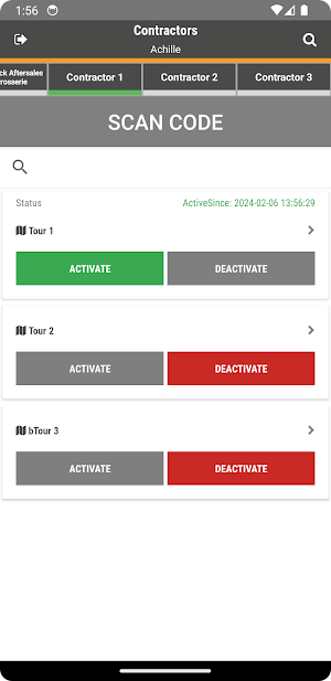 LOSTnFOUND Contractor Driver Screenshot 2
