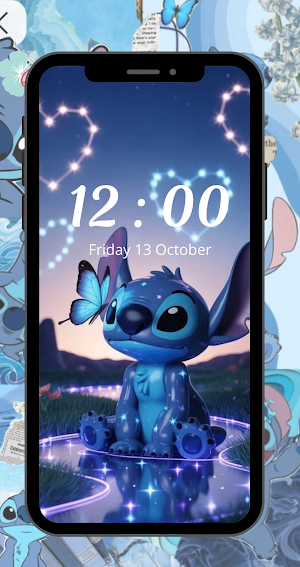 Stitch 4K Wallpaper Lilo HD Screenshot 3