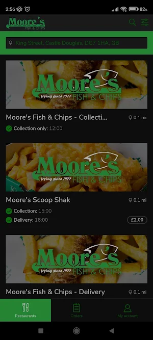 Moore’s Chippy & Scoop Shack Screenshot 0