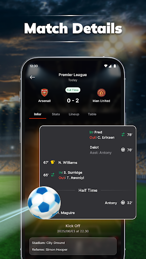 Live Score Matches Screenshot 2