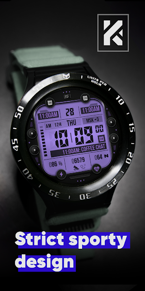 KF097 WATCH FACE Screenshot 2