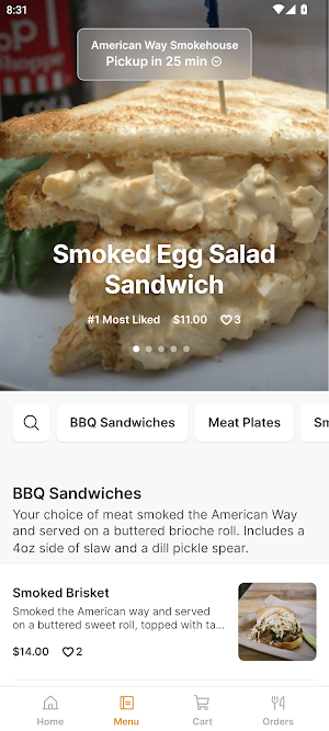American Way Smokehouse Screenshot 1