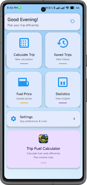 Fuel Budget Manager Tool Screenshot 1