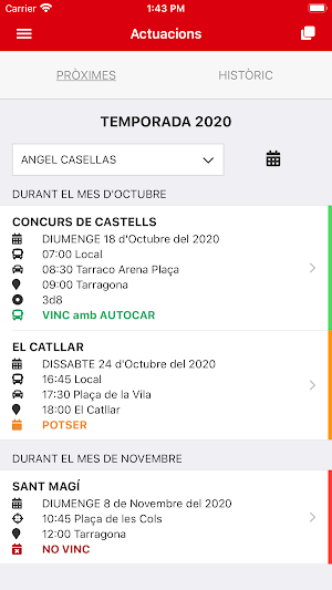 Colla Joves dels Xiquets de Valls Screenshot 3