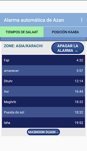 Auto Azan Alarm Colombia Screenshot 0