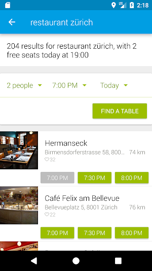 Swiss Phone Book Screenshot 3