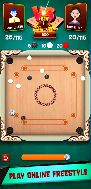 Carrom Board Pool Game Screenshot 2