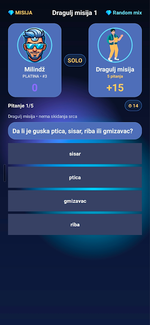 Dragulj Kviz Screenshot 3