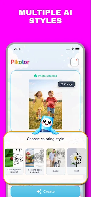 Pikolor - Coloring book maker Screenshot 2