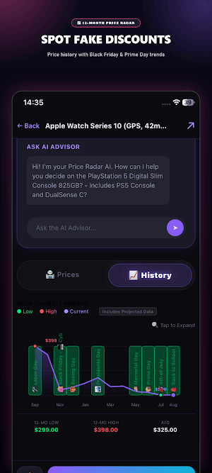 Price Radar: AI Price Tracker Screenshot 2