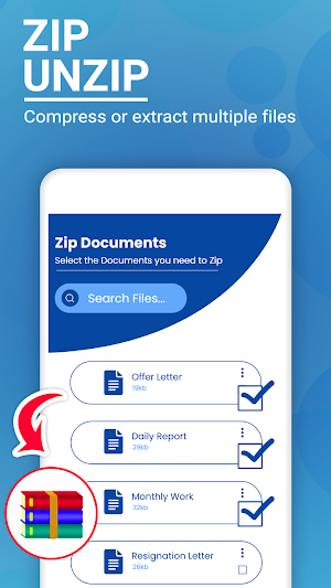 Zip File Opener Screenshot 0