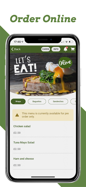 Catering at The Hub Screenshot 2