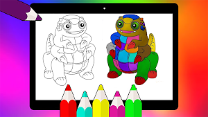 Mammott Monsters Coloring Book Screenshot 0