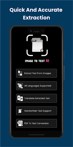 OCR AI: PDF & Image to Text Screenshot 1