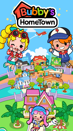 Bubby's Dollhouse Summer Town Screenshot 0