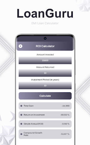 LoanGuru : Emi Loan Calculator Screenshot 2