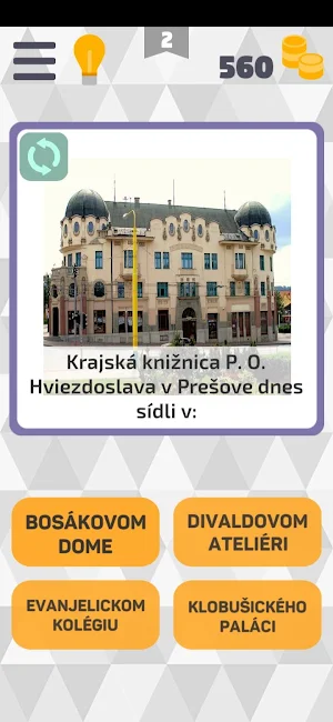 Kvíz Prešov - Krosno Screenshot 2